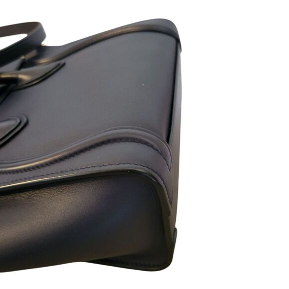 Celine Lugage Nano Blue Lather Handbag Crossbody - Picture 14 of 16